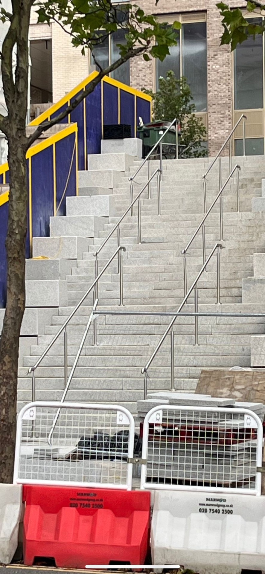 External Granite Stair Handrails